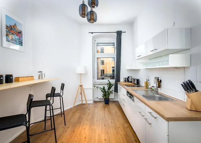 Apartmán Super Zentral Super Schoener Altbau In Moabit Rostockerstrasse Im Herzen Von Fuer Bis Zu 6 Personen *